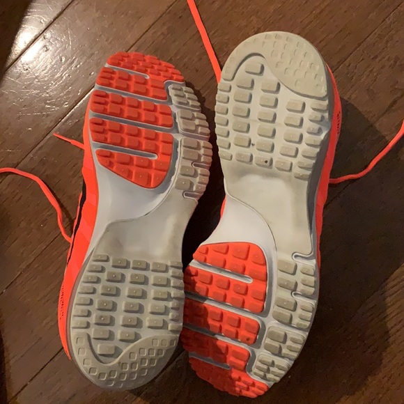 Orange Airmax Sneakers excellent used condition. - Picture 4 of 5